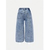 image:imageGORGLITTER Girls Baggy Jeans Wide Leg Ripped Straight Cargo Joggers PantsBlue Print