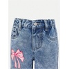 image:imageGORGLITTER Girls Baggy Jeans Wide Leg Ripped Straight Cargo Joggers PantsBlue Print