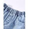 image:imageGORGLITTER Girls Baggy Jeans Wide Leg Ripped Straight Cargo Joggers PantsLight Blue Heart