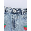 image:imageGORGLITTER Girls Baggy Jeans Wide Leg Ripped Straight Cargo Joggers PantsLight Blue Ripped