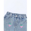 image:imageGORGLITTER Girls Baggy Jeans Wide Leg Ripped Straight Cargo Joggers PantsLight Wash Strawberry