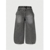 image:imageGORGLITTER Girls Bow Jeans Baggy Wide Leg High Waist Pants JoggersBlack