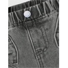 image:imageGORGLITTER Girls Bow Jeans Baggy Wide Leg High Waist Pants JoggersBlack