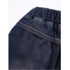 image:imageGORGLITTER Girls Bow Jeans Baggy Wide Leg High Waist Pants JoggersDark Wash