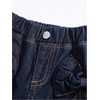 image:imageGORGLITTER Girls Bow Jeans Baggy Wide Leg High Waist Pants JoggersDark Wash