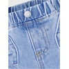image:imageGORGLITTER Girls Bow Jeans Baggy Wide Leg High Waist Pants JoggersLight Wash