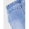 image:imageGORGLITTER Girls Bow Jeans Baggy Wide Leg High Waist Pants JoggersLight Wash