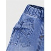 image:imageGORGLITTER Girls Bow Jeans Baggy Wide Leg High Waist Pants JoggersMedium Wash