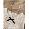 image:imageGORGLITTER Girls Crop Tank Tops Cute Leopard Print Bow Y2K Sleeveless Crew Neck Summer Casual Kids Tee Going Out TopsApricot
