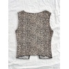 image:imageGORGLITTER Girls Crop Tank Tops Cute Leopard Print Bow Y2K Sleeveless Crew Neck Summer Casual Kids Tee Going Out TopsBrown and Black