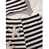 image:imageGORGLITTER Girls Cute Beach 2 Piece Outfits Vacation Going Out ClothesBlack and White