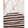 image:imageGORGLITTER Girls Cute Beach 2 Piece Outfits Vacation Going Out ClothesCoffee Brown