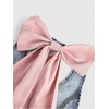 image:imageGORGLITTER Girls Denim Dress Cute Bow Halter Jean Birthday DressBlue