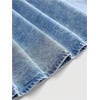 image:imageGORGLITTER Girls Denim Dress Summer Pleated A Line Cute Mini Tshirt DressLight Wash