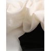 image:imageGORGLITTER Girls Dresses Cute Off The Shoulder Bubble Dress Ruched Sleeveless Party Birthday Mini DressesBlack and White