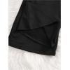 image:imageGORGLITTER Girls Foldover Flare Leggings Wide Leg Low Rise Pants TrousersBlack and White