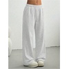 image:imageGORGLITTER Girls Low Rise Barrel Sweatpants Baggy Pants for Girls 812Grey