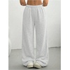 image:imageGORGLITTER Girls Low Rise Barrel Sweatpants Baggy Pants for Girls 812Grey