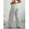 image:imageGORGLITTER Girls Low Rise Barrel Sweatpants Baggy Pants for Girls 812Light Grey