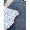 image:imageGORGLITTER Girls Polka Dots Crop Tops Y2K Off The Shoulder Ruched Cinched Waist Tank Top Trendy FashionWhite