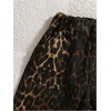 image:imageGORGLITTER Girls Polka Dots Jeans Baggy Straight Wide Leg Denim PantsCoffee Brown