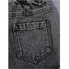image:imageGORGLITTER Girls Ripped Jean Shorts Cute High Waisted Denim Shorts JortsBlack