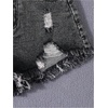 image:imageGORGLITTER Girls Ripped Jean Shorts Cute High Waisted Denim Shorts JortsBlack