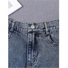 image:imageGORGLITTER Girls Ripped Jean Shorts Cute High Waisted Denim Shorts JortsDark Wash