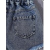 image:imageGORGLITTER Girls Ripped Jean Shorts Cute High Waisted Denim Shorts JortsDark Wash