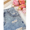 image:imageGORGLITTER Girls Ripped Jean Shorts Cute High Waisted Denim Shorts JortsLight Blue Rip