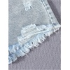 image:imageGORGLITTER Girls Ripped Jean Shorts Cute High Waisted Denim Shorts JortsLight Wash