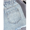 image:imageGORGLITTER Girls Ripped Jean Shorts Cute High Waisted Denim Shorts JortsLight Wash