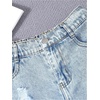 image:imageGORGLITTER Girls Ripped Jean Shorts Cute High Waisted Denim Shorts JortsLight Wash