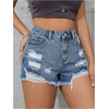image:imageGORGLITTER Girls Ripped Jean Shorts Cute High Waisted Denim Shorts JortsMedium Wash Ripped