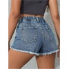 image:imageGORGLITTER Girls Ripped Jean Shorts Cute High Waisted Denim Shorts JortsMedium Wash Ripped