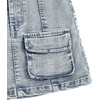 image:imageGORGLITTER Girls Skirts Cute Jean Denim High Waisted SkirtsLight Wash