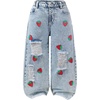 Light Blue Ripped