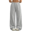 image:imageGORGLITTER Girls Low Rise Barrel Sweatpants Baggy Pants for Girls 812Light Grey