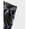 image:imageGORGLITTER Mens 2 Piece Short Set Hawaiian Cruise Beach Vacation OutfitsBlack Leaf