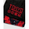 image:imageGORGLITTER Mens 2 in 1 Anime Graphic Gym Shorts Basketball Workout ShortsBlack Anime