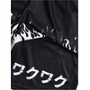 image:imageGORGLITTER Mens 2 in 1 Anime Graphic Gym Shorts Basketball Workout ShortsBlack Japanese Letters