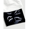 image:imageGORGLITTER Mens 2 in 1 Anime Graphic Gym Shorts Basketball Workout ShortsMulticolor Black and White