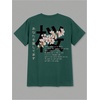 image:imageGORGLITTER Mens 3 Pack Vintage Graphic Tee Shirt Short Sleeve TShirtsBeige Black Green