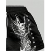 image:imageGORGLITTER Mens Anime Gym 2 in 1 Graphic Workout Basketball Running ShortsBlack and White