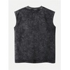 image:imageGORGLITTER Mens Brazil Shirt Graphic Tees Crop Top Sleeveless Summer TanksBlack