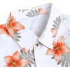 image:imageGORGLITTER Mens Cruise Summer Beach 2 Piece Outfits Matching Shorts SetOrange and White