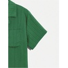 image:imageGORGLITTER Mens Cruise Vacation Outfits 2 Piece Causal Summer Shorts SetsSolid Green