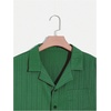 image:imageGORGLITTER Mens Cruise Vacation Outfits 2 Piece Causal Summer Shorts SetsSolid Green