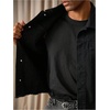 image:imageGORGLITTER Mens Denim Vest Button Down Sleeveless Punk Jean JacketsBlack