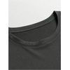 image:imageGORGLITTER Mens Drop Shoulder TShirts Graphic Printed Tees Streetwear TopGrey Compass  Eagle